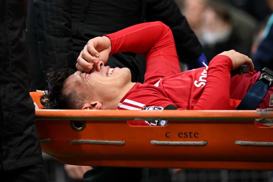 A recuperação do argentino será longa A recuperação do argentino será longa