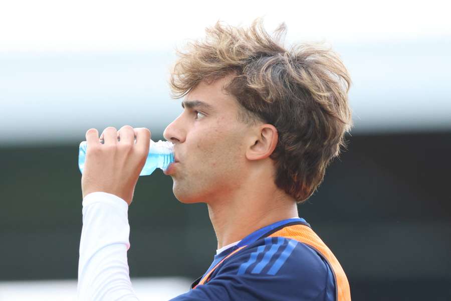 João Felix beim Al-Nassr Trainingslager in Grödig
