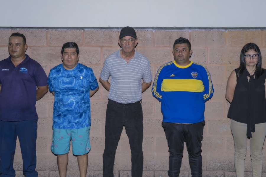 Los principales responsables, a cara descubierta