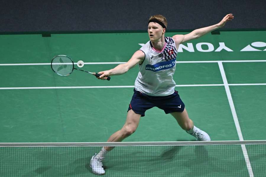 Anders Antonsen has withdrawn from the European Badminton Championships