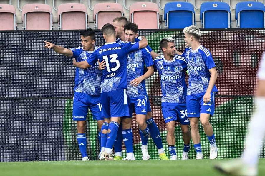Olomoučtí fotbalisté se poperou o účast v Evropské lize.