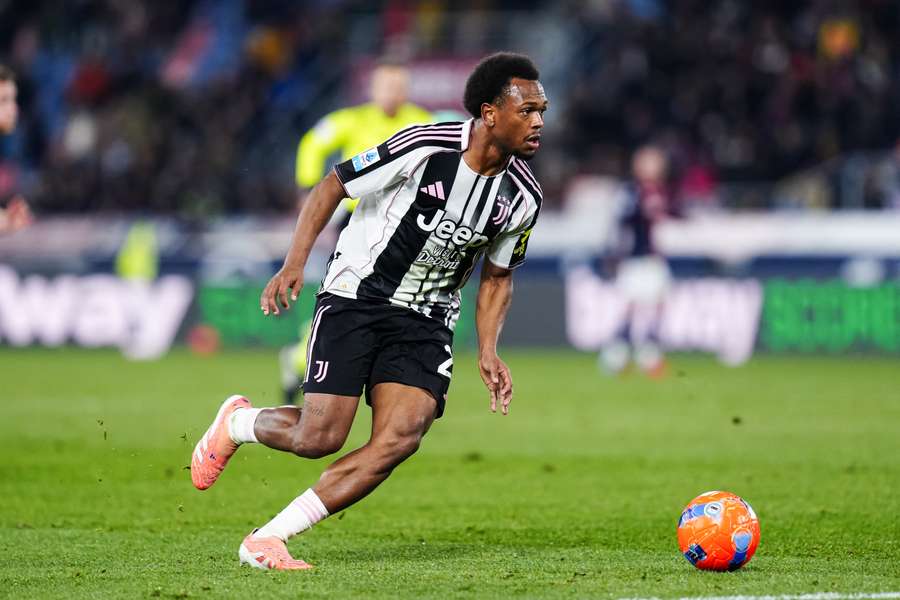 Lois Openda, autore del gol vittoria della Juve contro la Roma nell'ultimo turno di campionato