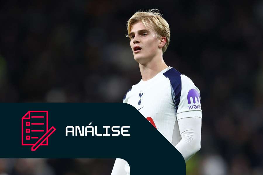 Lucas Bergvall é fundamental para ajudar o Tottenham a sair da sua má fase Lucas Bergvall é fundamental para ajudar o Tottenham a sair da sua má fase