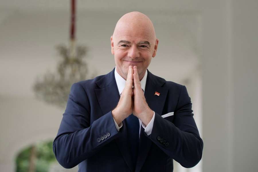 Giani Infantino, presidente de la FIFA