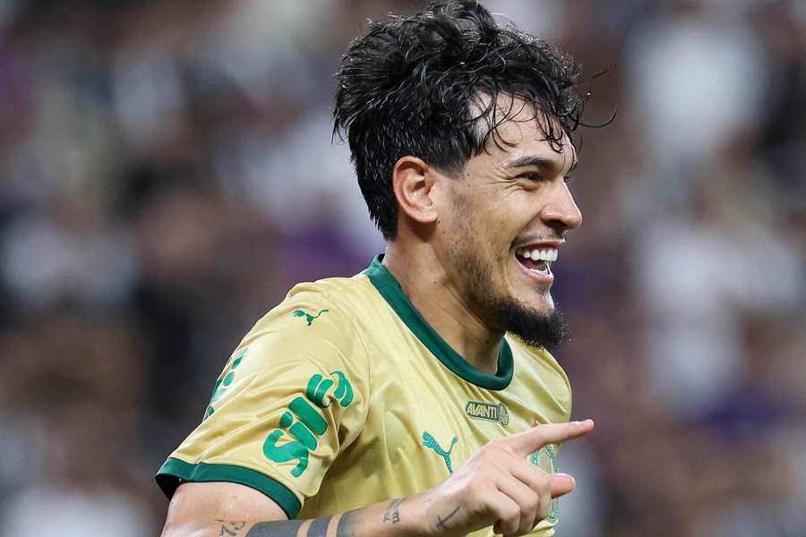 Gustavo Gómez marcou seu 39.º golo com a camisola do Palmeiras
