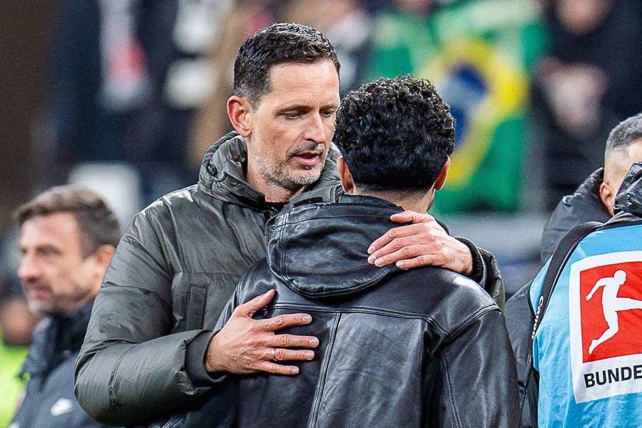 Marmoush y Toppmöller tras la victoria contra el Borussia Dortmund