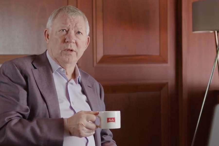 Sir Alex Ferguson é uma das figuras centrais do vídeo de promoção ao amigável entre Manchester United e Wrexham