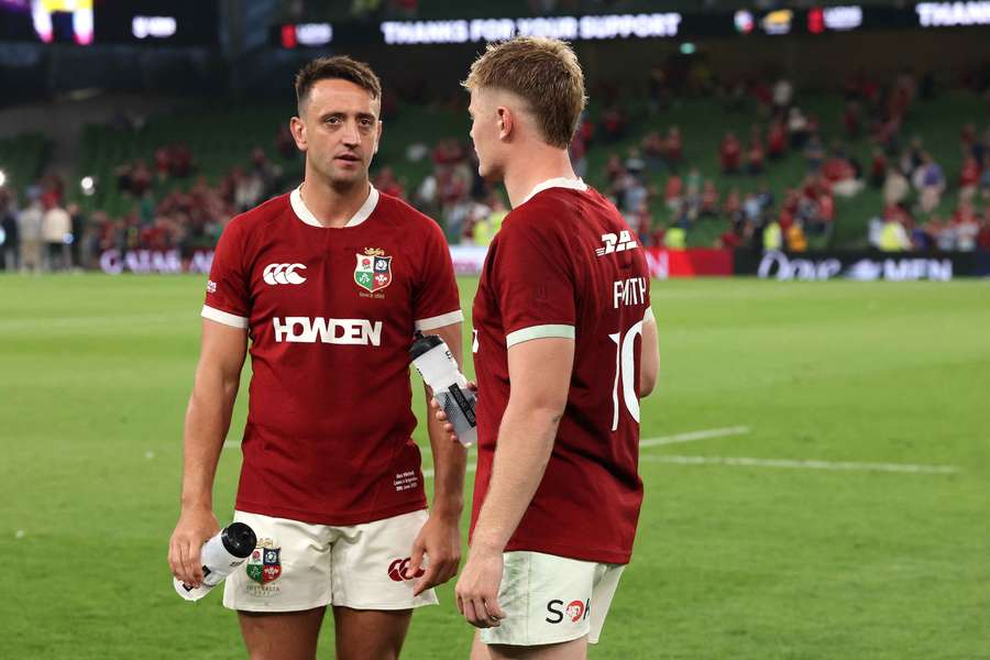 Alex Mitchell and Fin Smith discuss the Lions' historic loss to Argentina in Dublin.