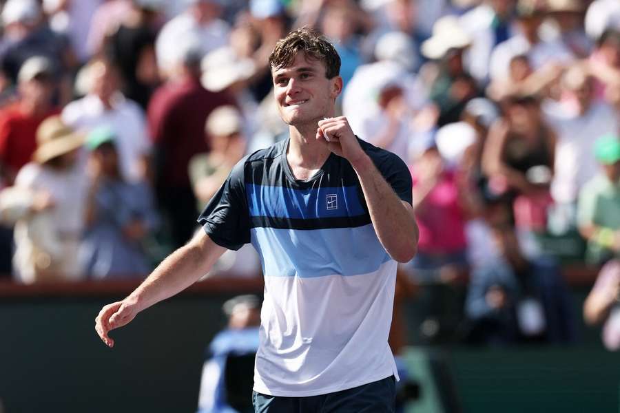 Draper po zisku titulu v Indian Wells. Draper po zisku titulu v Indian Wells.