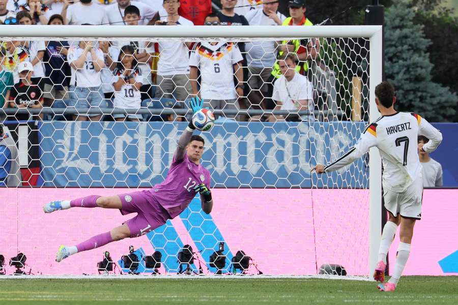 Kai Havertz versagten vom Punkt die Nerven