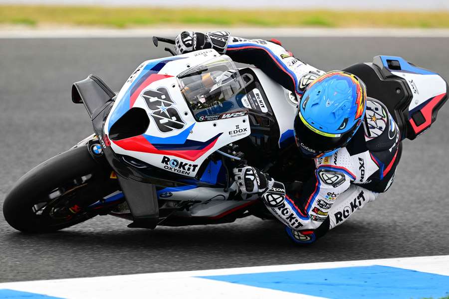 Miguel Oliveira em ação nas Superbikes