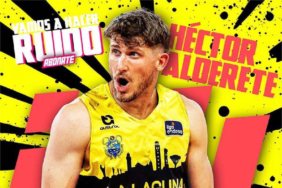 Héctor Alderete, nuevo jugador de La Laguna Tenerife