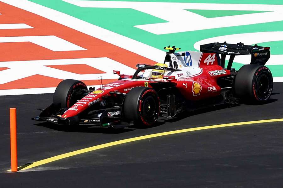 Lewis Hamilton en action à Madrid Lewis Hamilton en action à Madrid