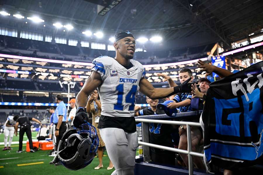 Für Amon-Ra St. Brown und seine Lions läuft es derzeit in der NFL