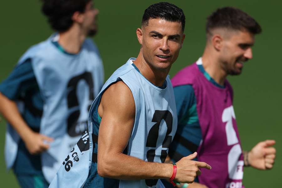 Útočník reprezentace Portugalska Cristiano Ronaldo Útočník reprezentace Portugalska Cristiano Ronaldo
