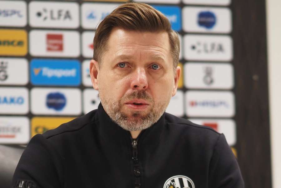 Trenér Hradce Králové David Horejš.