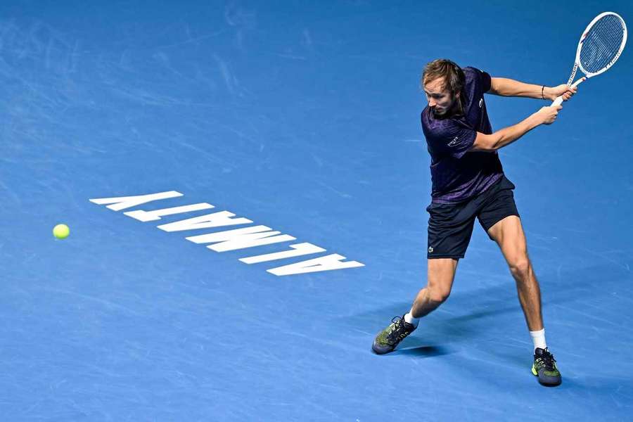 Medvedev ended a long title drought in Almaty