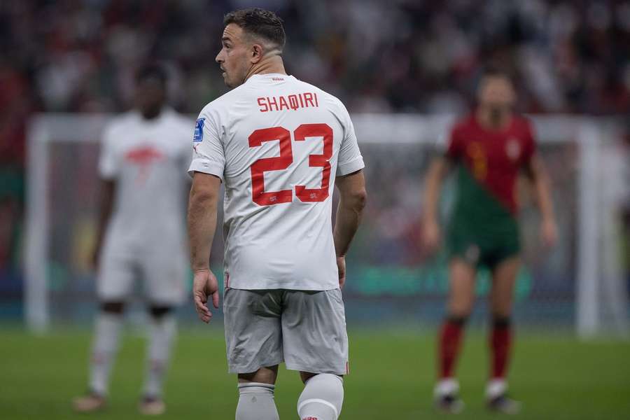Xherdan Shaqiri przeprosił kibiców za porażkę z Portugalią