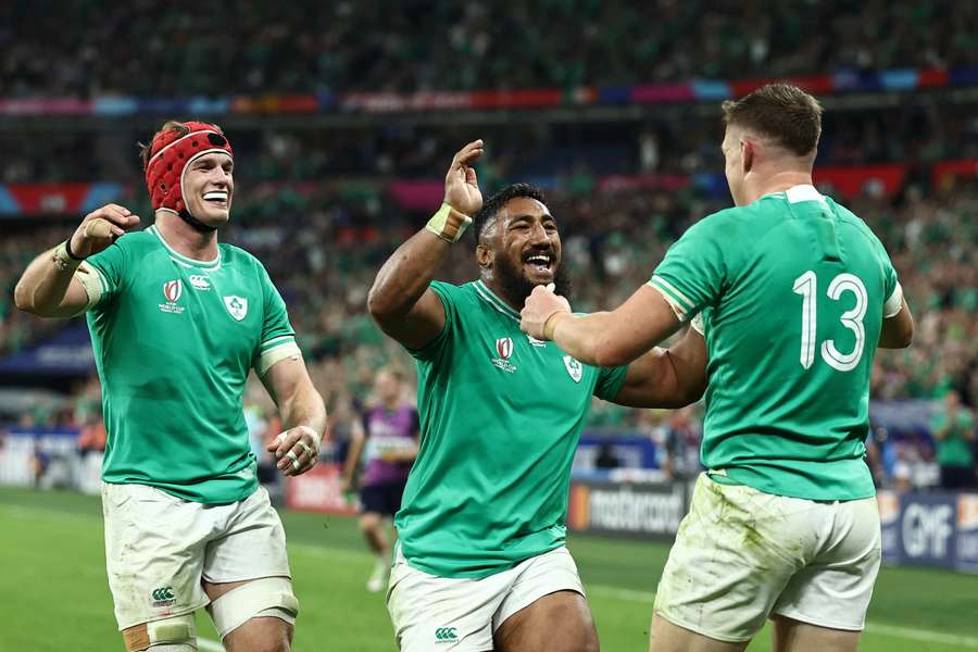 Ireland face New Zealand in the quarter-finals