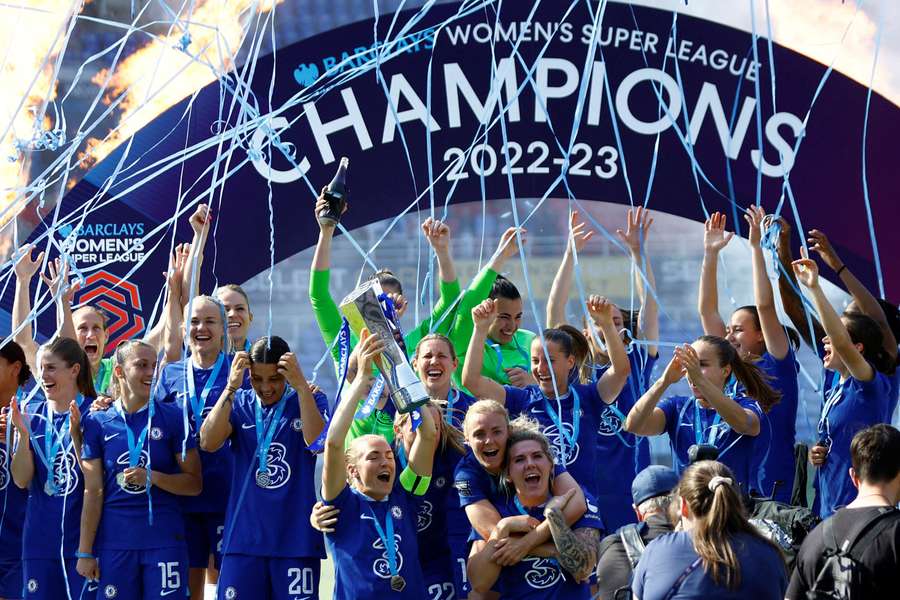 Chelsea are the reigning WSL champions