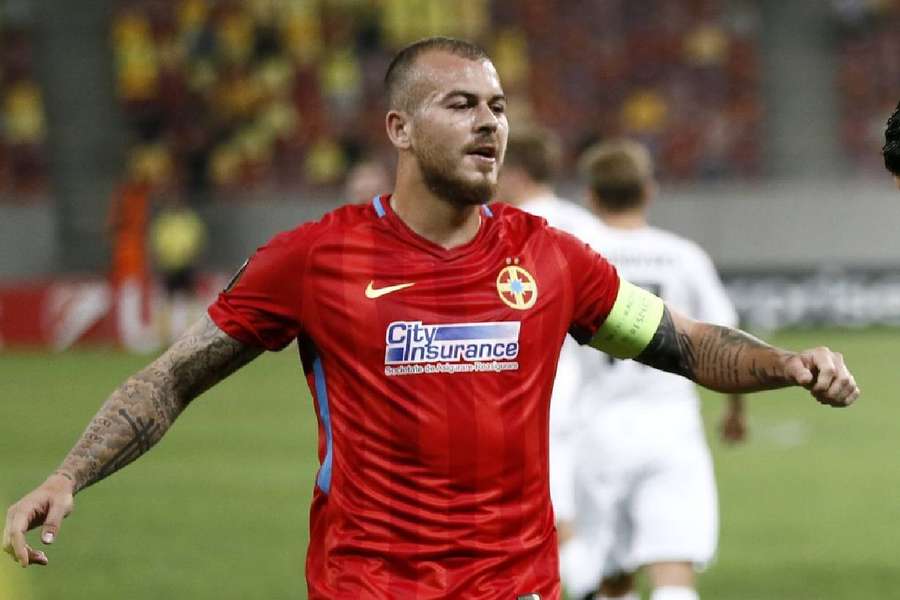 Denis Alibec a mai evoluat la FCSB în perioada ianuarie 2017 - iulie 2018 
