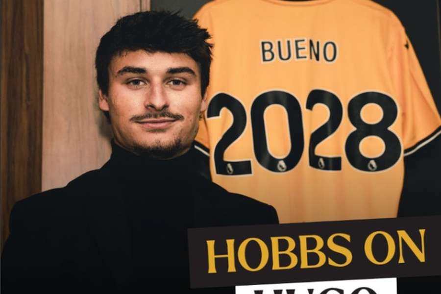 Hugo Bueno prolongou ligação até 2028