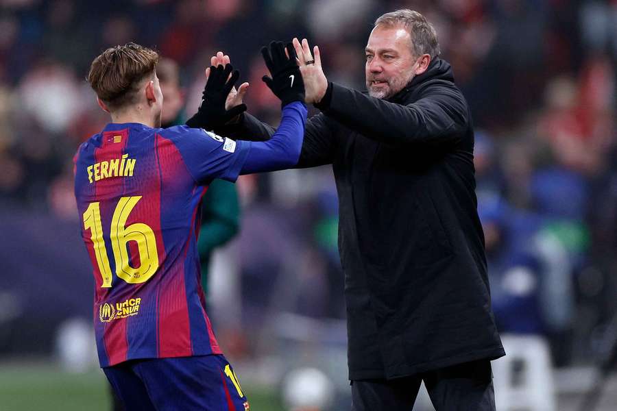 Barcelona president Laporta hints at lifetime deal for Flick