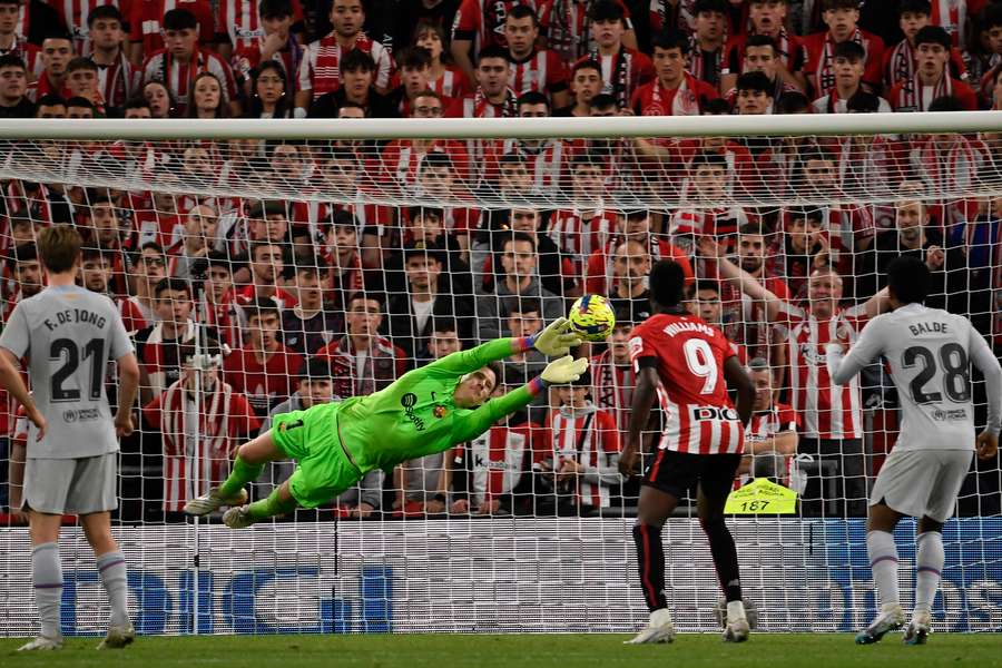 Ter Stegen, homme du match côté Barça face à l'Athletic 