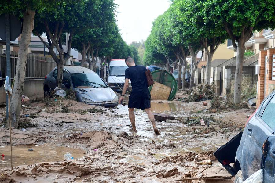 As inundações na Comunidade Valenciana causaram comoção em todo o país