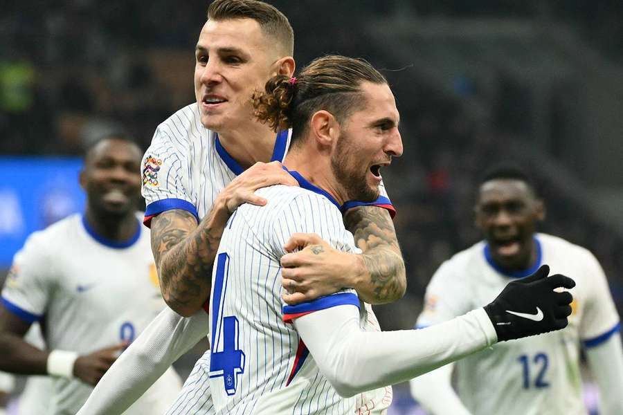 Les Bleus se sont imposés 3-1 à San Siro face à l'Italie dimanche. 