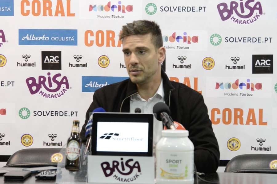 Tiago Margarido, treinador do Nacional