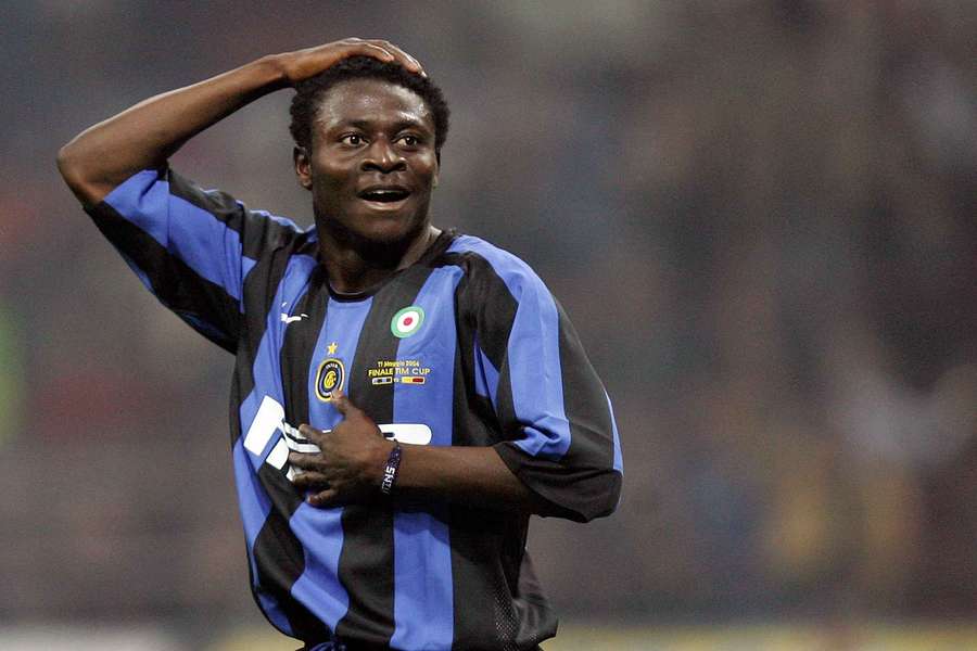 Martins in action for Inter back in 2006
