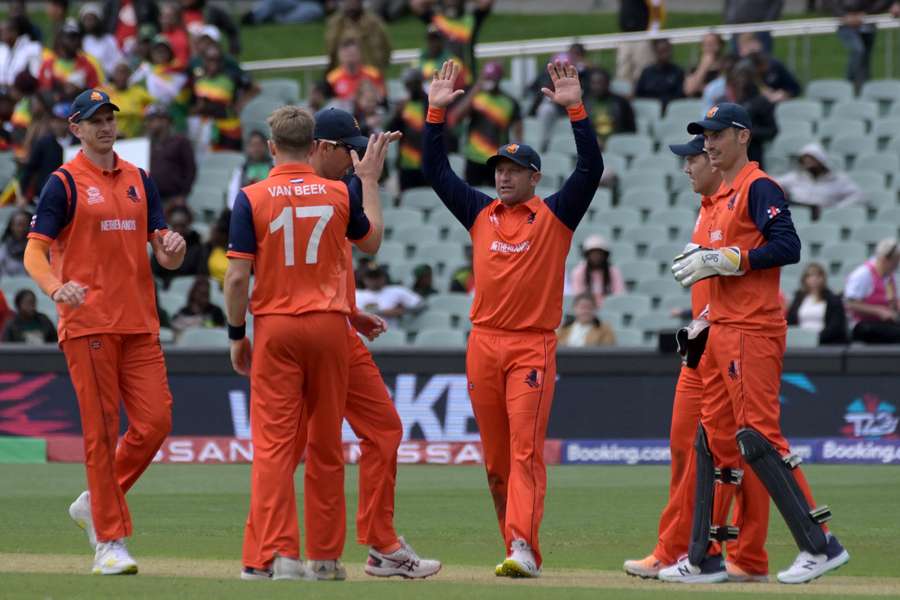 Netherlands beat Zimbabwe for consolation win at T20 World Cup