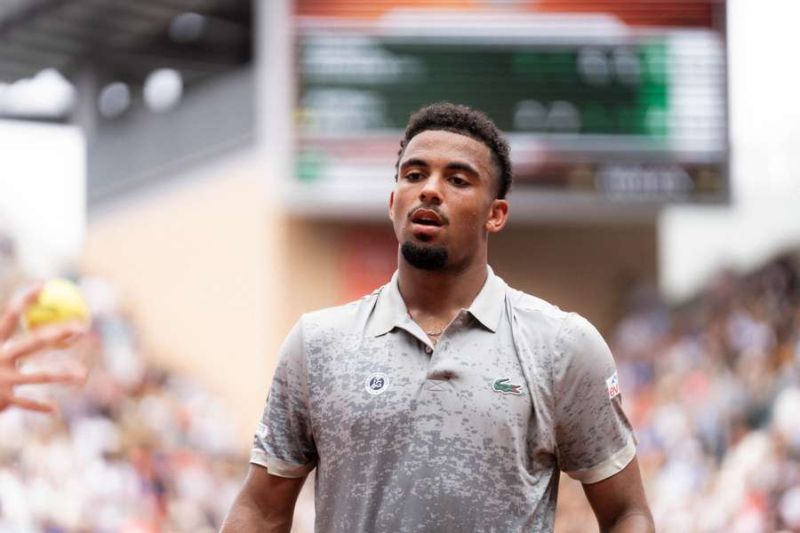 Arthur Fils à Roland-Garros.