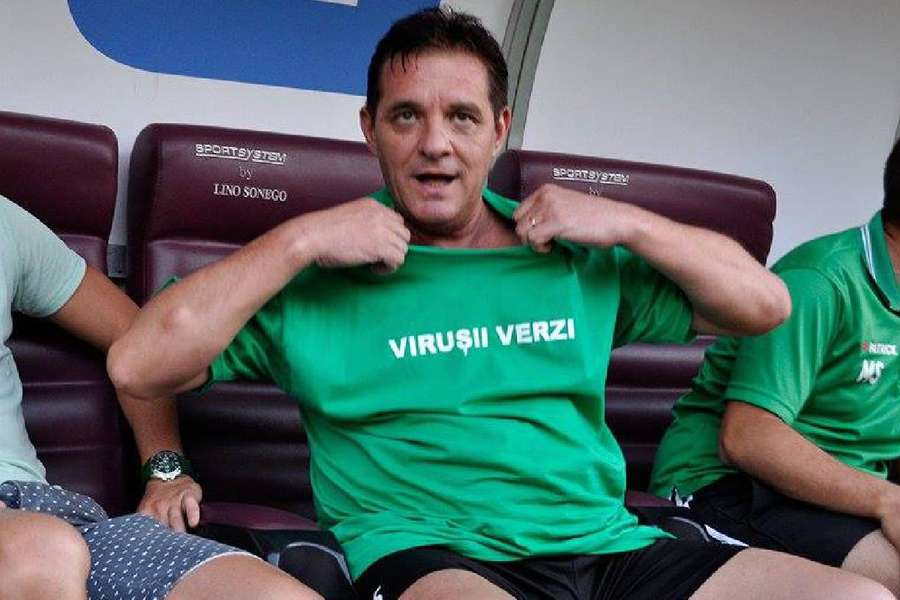 Aurelian Ghișa, patronul formației de Liga a 3-a CS Sănătatea Cluj Aurelian Ghișa, patronul formației de Liga a 3-a CS Sănătatea Cluj