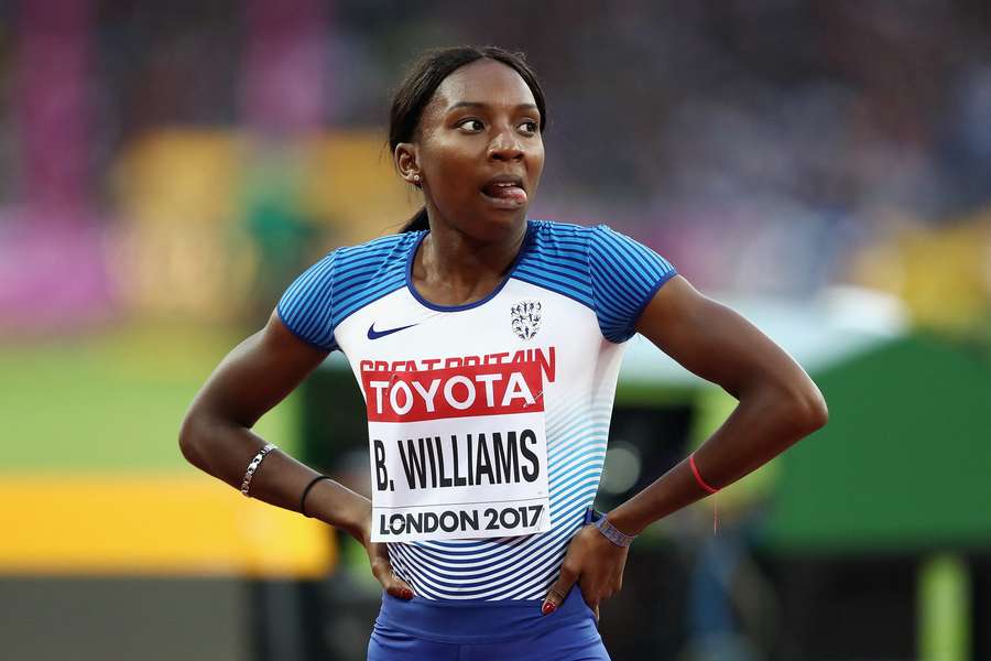 Britain's Bianca Williams was stopped by police in London's Maida Vale area in July 2020