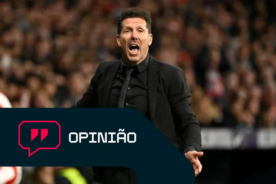 Diego Simeone, treinador do Atlético de Madrid