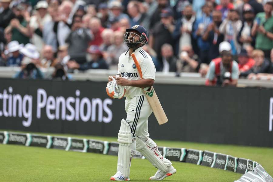 Rishabh Pant suffered a foot fracture against England Rishabh Pant suffered a foot fracture against England