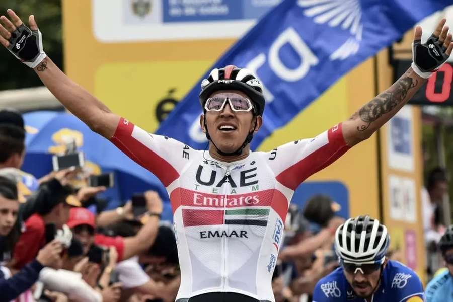 Juan Sebastián Molano venceu ao sprint