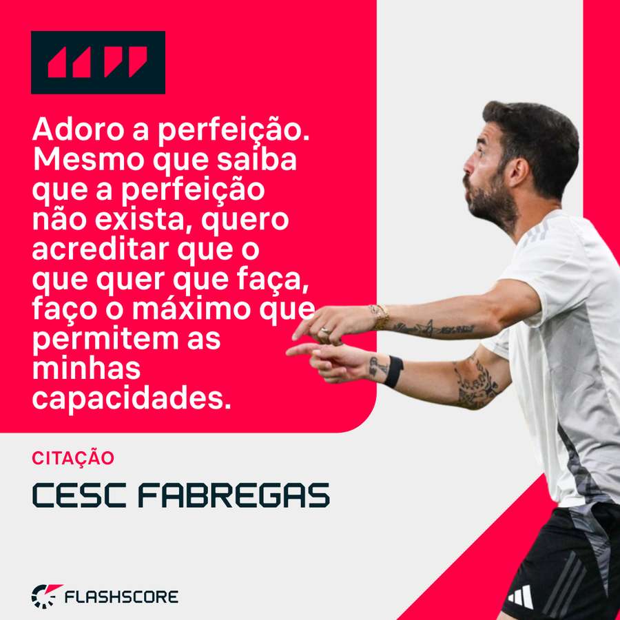 Cesc Fabregas em entrevista à Sky Sports na época passada