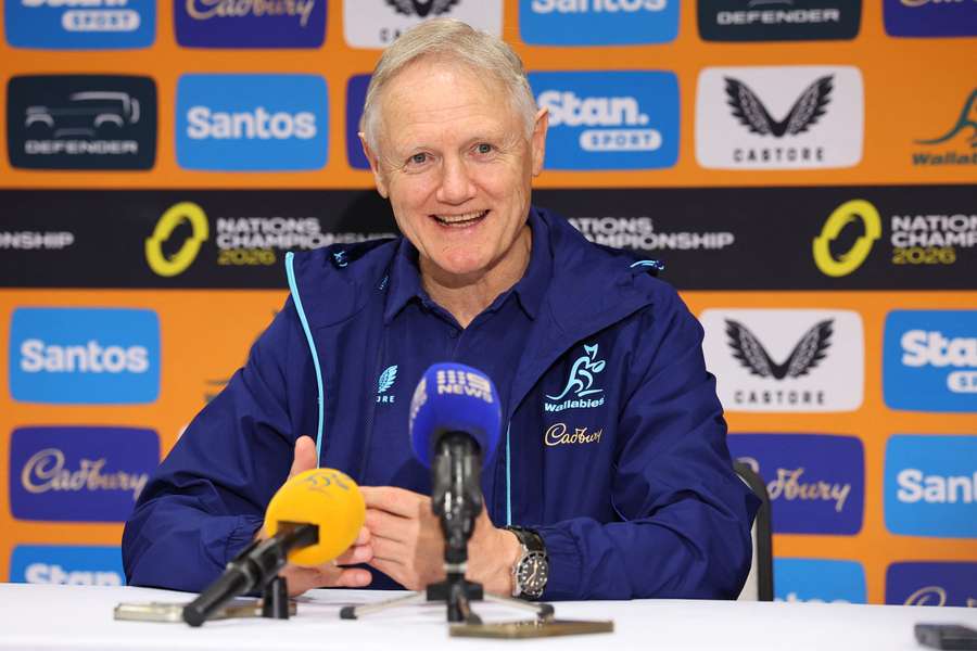 Joe Schmidt was relaxed during his final pre-game press conference as Wallabies coach. Joe Schmidt was relaxed during his final pre-game press conference as Wallabies coach.