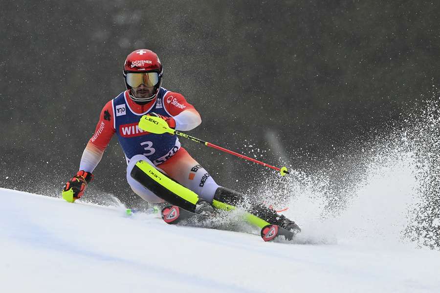 Switzerland's Loic Meillard seizes Aspen World Cup slalom