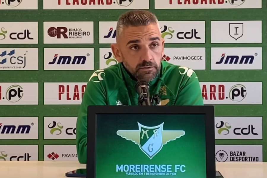 Rui Borges, treinador do Moreirense