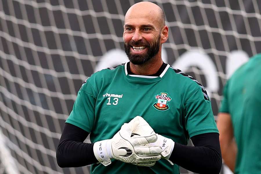 Willy Caballero estava no Southampton