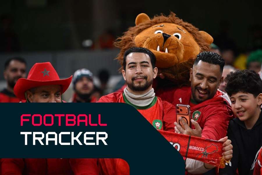 Morocco's fans ahead of the semi-final