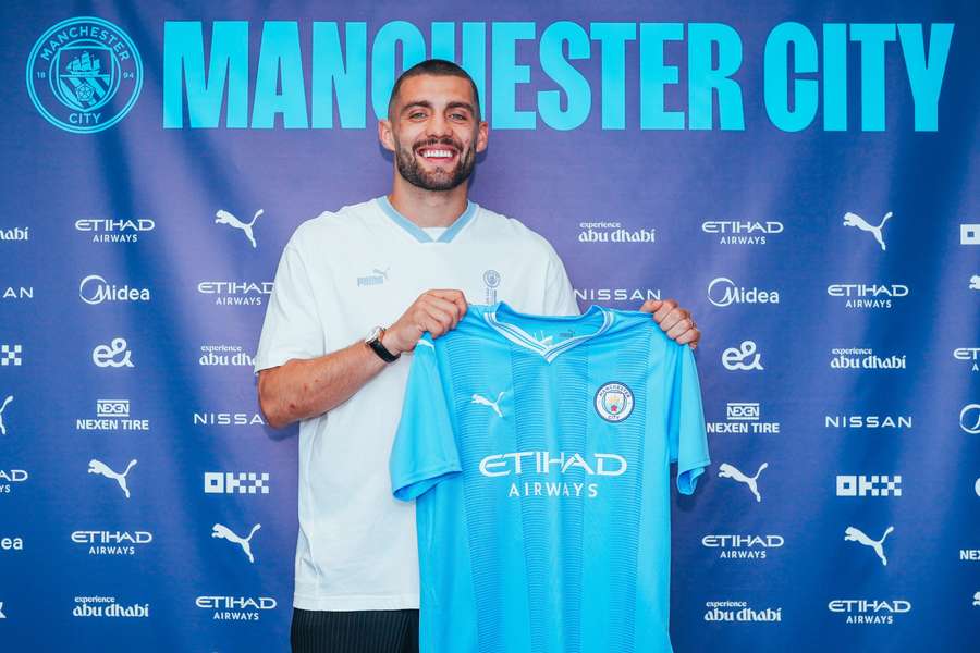 O médio croata Kovacic é a primeira contratação do Manchester City no verão