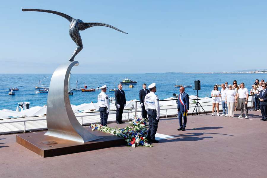Le mémorial des victimes de l'attentat à Nice. Le mémorial des victimes de l'attentat à Nice.