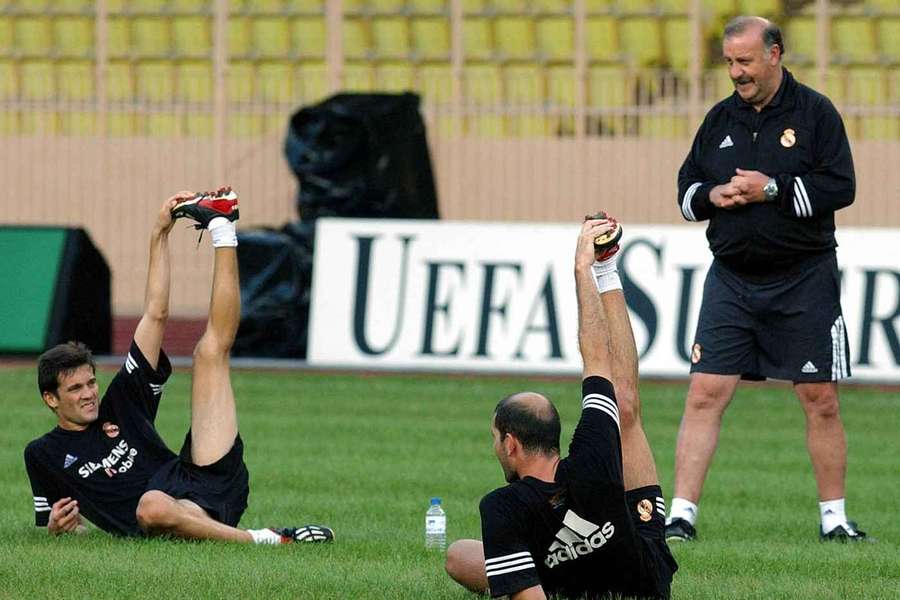 Vicente del Bosque coached Real Madrid's 'Los Galacticos' squad