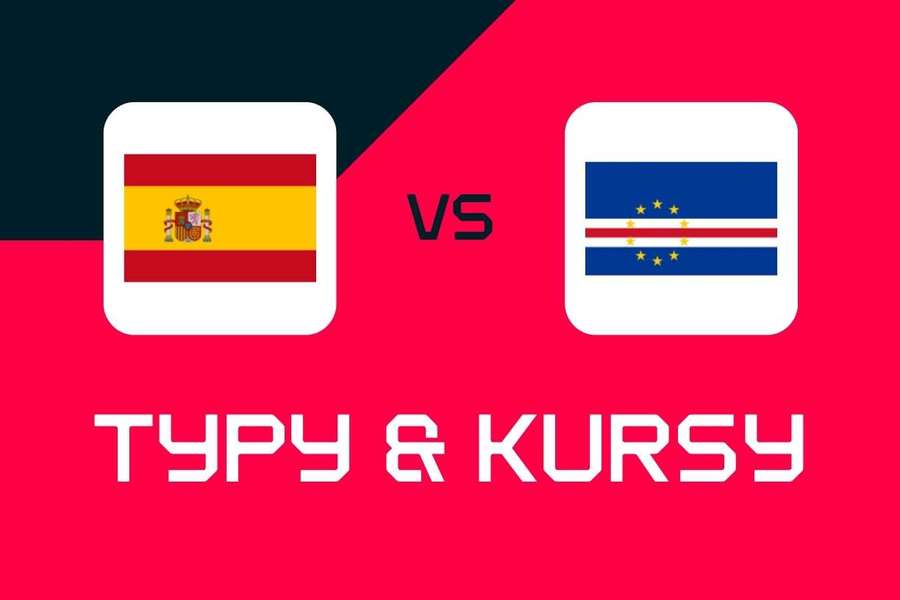 Hiszpania - Republika Zielonego Przylądka: Typy bukmacherskie, najlepsze kursy i zakłady (Mistrzostwa Świata) Hiszpania - Republika Zielonego Przylądka: Typy bukmacherskie, najlepsze kursy i zakłady (Mistrzostwa Świata)