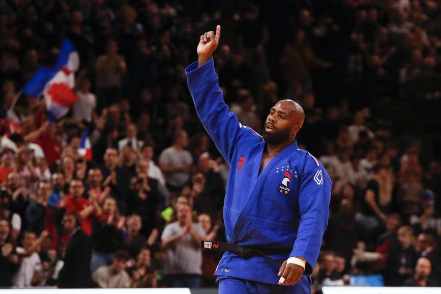 Teddy Riner en février dernier.